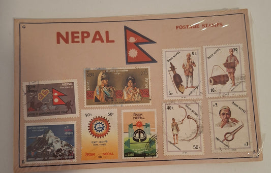 Nepal Stamps Multiple Types